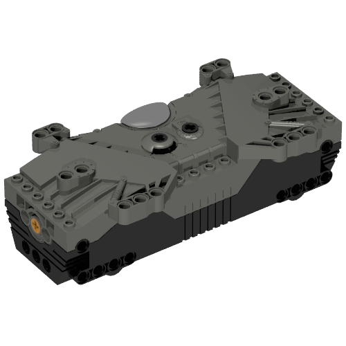 Lego Motor, Remote Control Receiver Unit for Manas Set [Complete Assembly] / Dark Gray