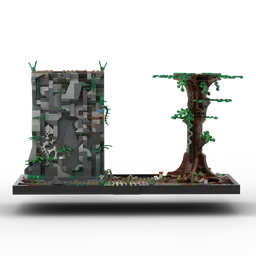Jungle Cliff Display