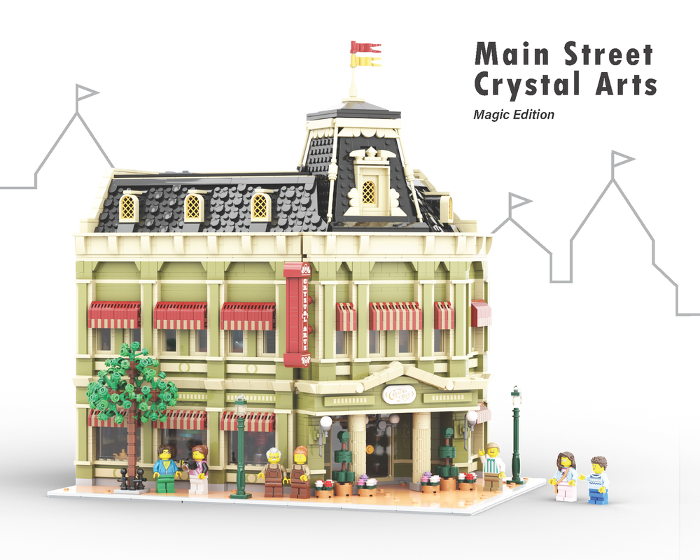 Lego Main Street Crystal Arts - Magic Edition