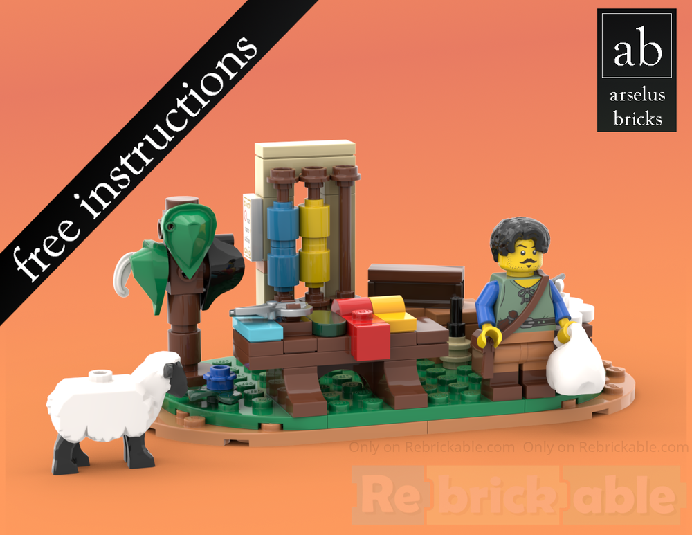 Lego Medieval Tailor