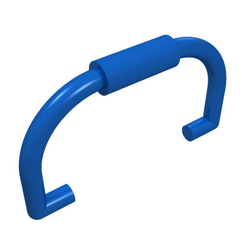 Lego Belville / Scala, Equipment, Bucket / Basket Handle / Blue