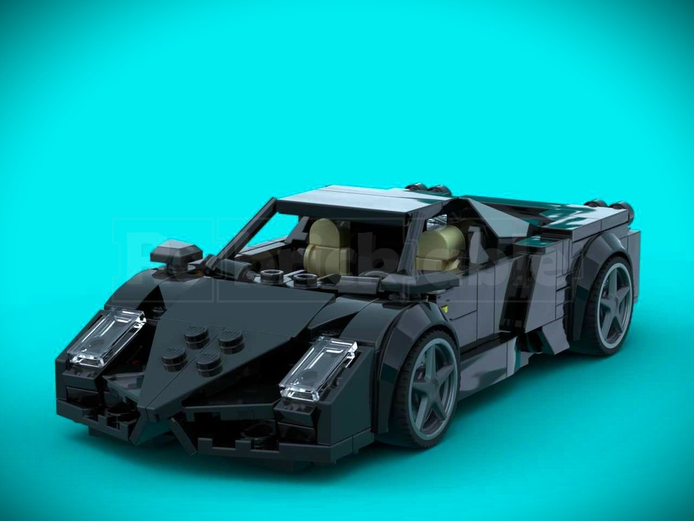 Lego Enzo Ferrarl (Nero Daytona)