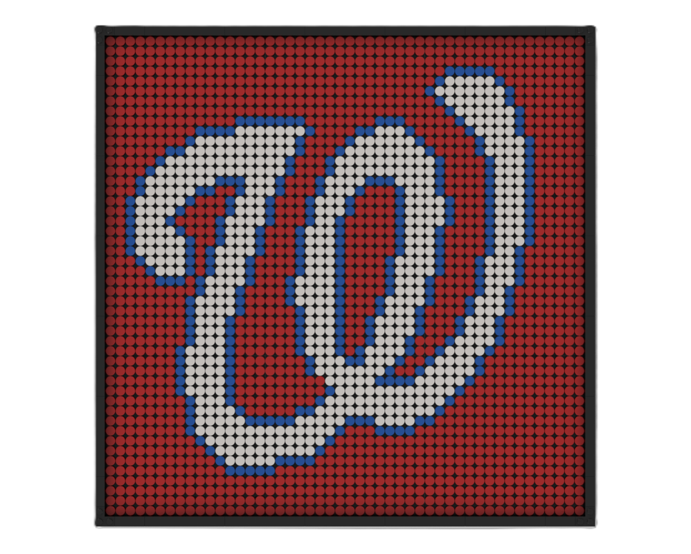 Lego MLB Art - Washington Nationals