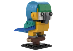 Blue and Yellow Macaw: Birdheadz