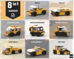 Lego 40650 Builder's Pack 8 in 1