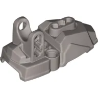 Large Figure Foot, Type 2 / Flat Silver