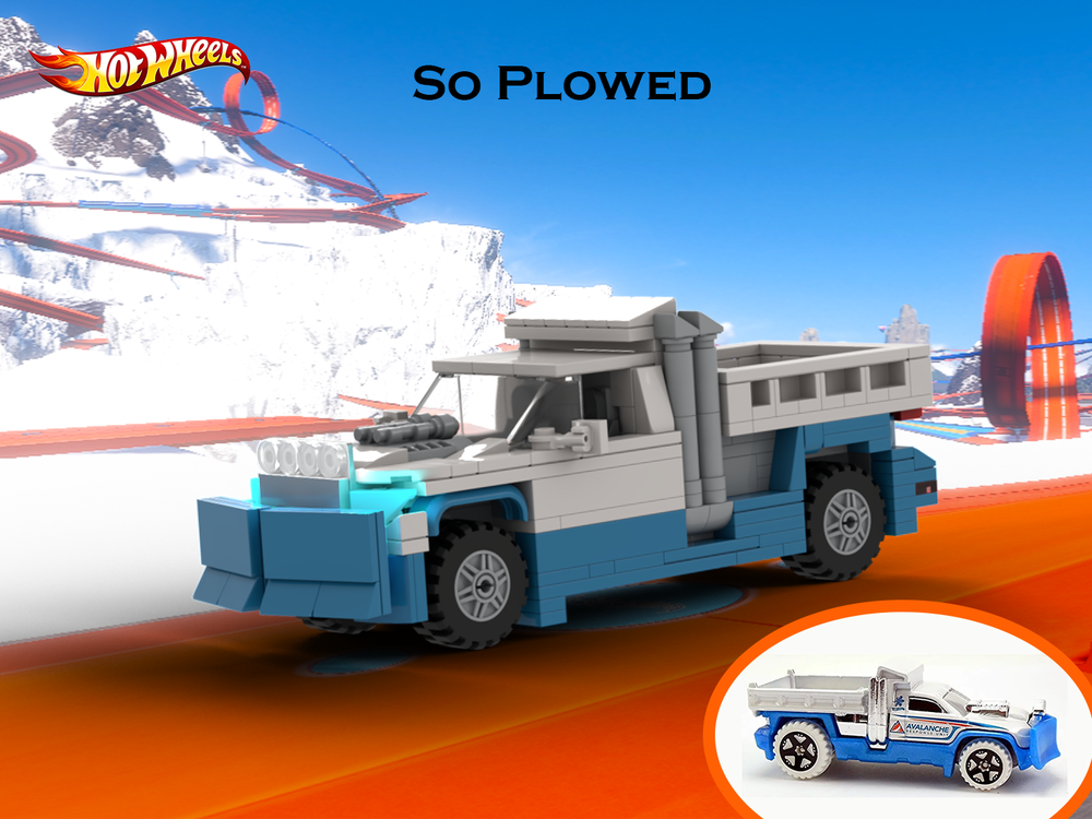 Lego Hot Wheels So Plowed