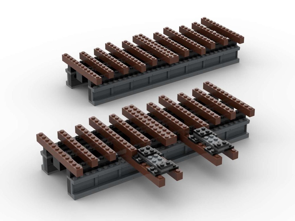 Lego Brooklyn L Station: Supportstructures