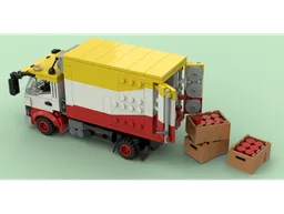 Cola Delivery Truck
