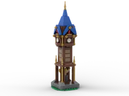 Village castle Clock Tower