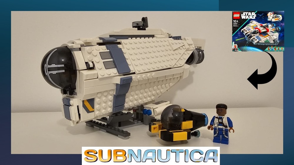 Lego 75357 Subnautica Cyclops - Alternate Build