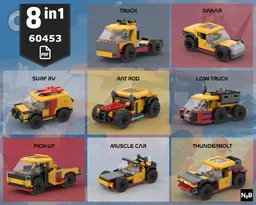 Lego 60453 Builder's Pack 8 in 1
