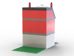 Modular City Corner Pizzeria