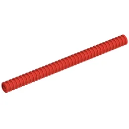 Hose, Ribbed 7mm D. 12L / 9.6cm / Red