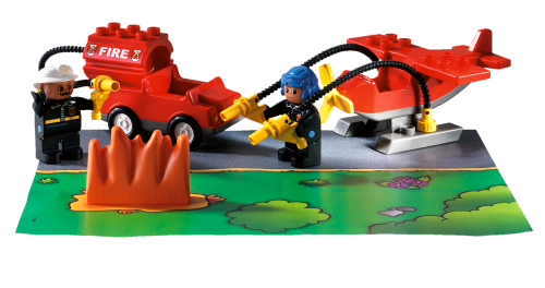 Lego Flying Action
