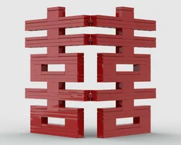 Chinese Character :Double Happiness