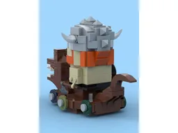 Brick-built Viking Raider & Longship Bundle
