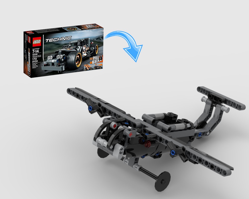 Lego Airplane 42046 Alternative