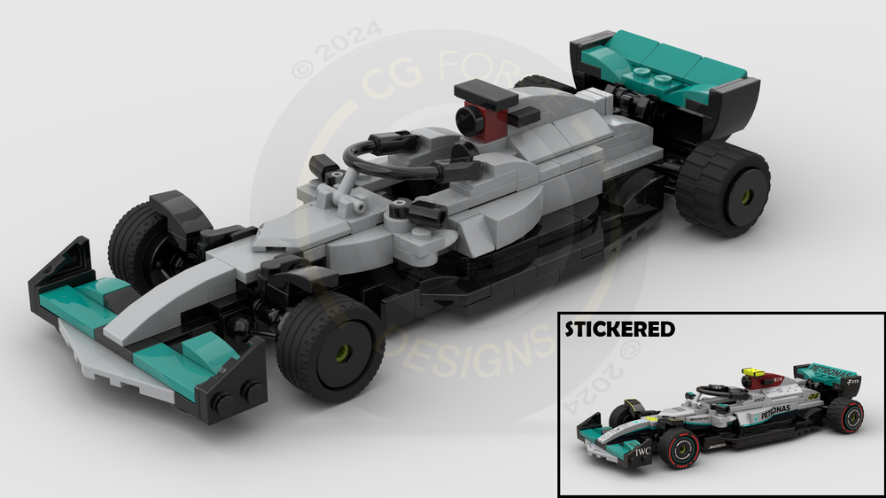 Lego F1 Mercedes W13