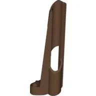 Technic Panel Fairing # 8 Small Long, Large Hole, Side B / Brown
