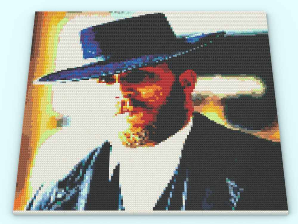 Lego Peaky Blinders: Alfie Solomons (Tom Hardy) Lego Art