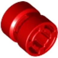 Wheel 8 x 9 with Hole Notched for Wheels Holder Pin / Red