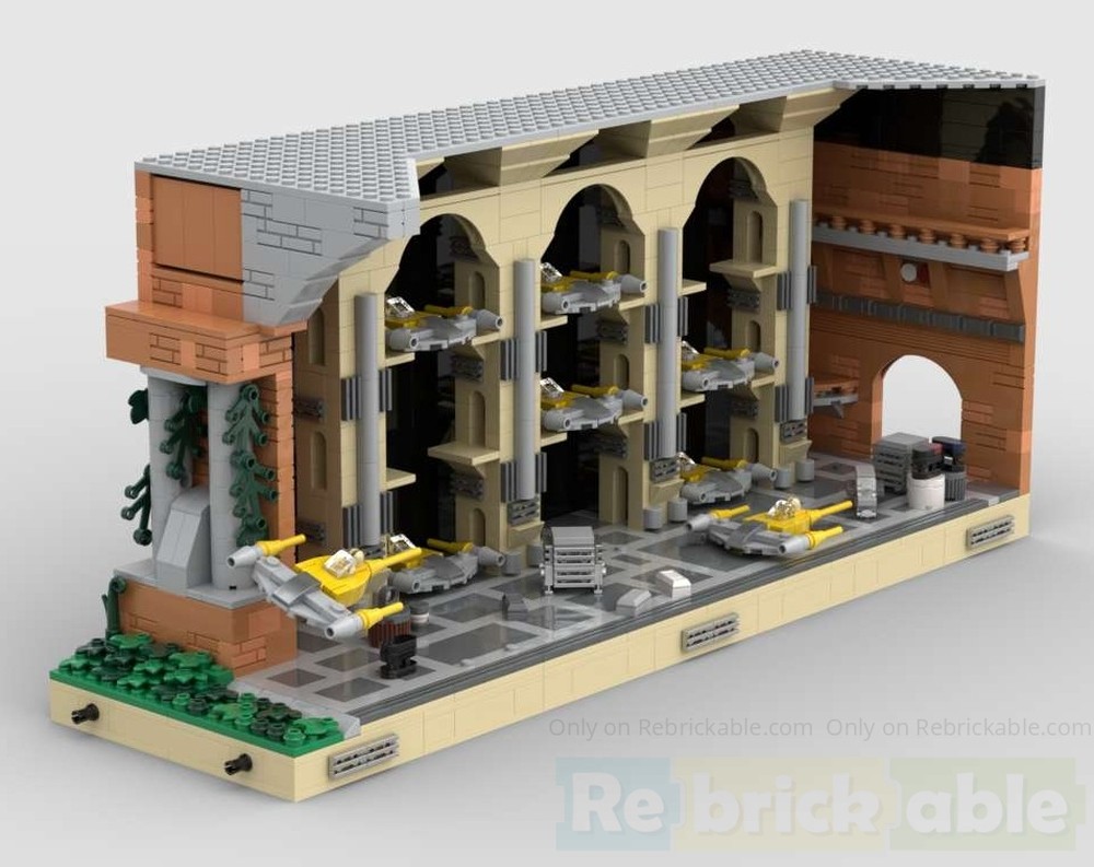 Lego Theed Royal Hangar