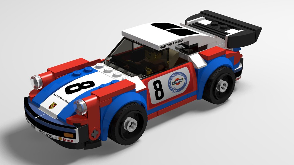Lego 1974 Porsche 911 Turbo 3.0 - 1974 Le Mans 2nd Place