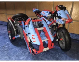 42036 Motorcycle with Sidecar