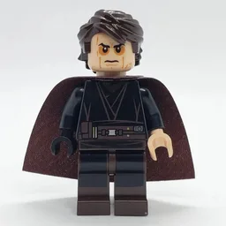 Anakin Skywalker, Black Robe, Angry Face with Shadowed Eyes and Cape