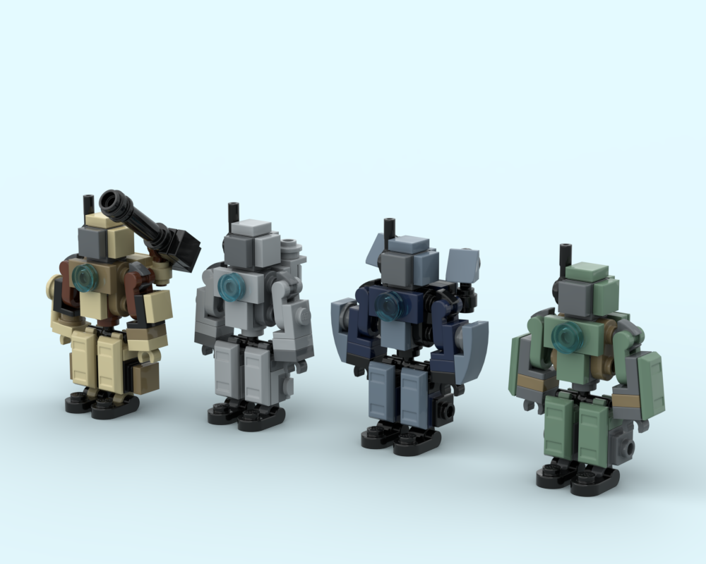 Lego Hammer Drones Alternate
