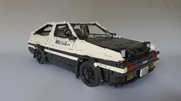 1:10 Toyota AE86 Trueno "Initial D" | Manual Version | Sticker Sheet Included!