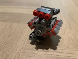 V8 supercharged engine