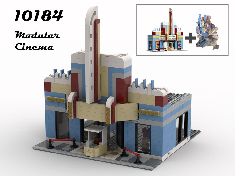 Lego Modular 10184 Cinema