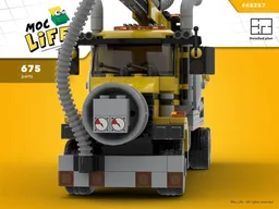Hydro excavator truck