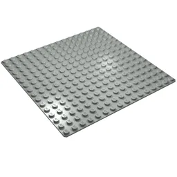 Baseplate 16 x 16 / Light Gray