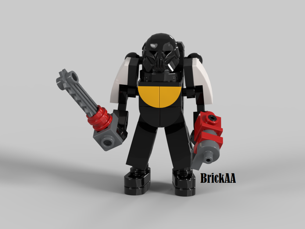 Lego Black Templars space marine