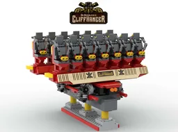 ROLLERCOASTER - Dr DIABOLICAL'S CLIFFHANGER - Six Flags Fiesta Texas