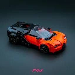 Bugatti Chiron Sport red