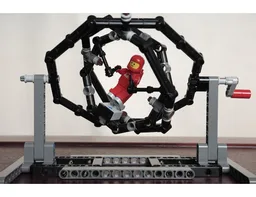 Multi-axis Astronaut Trainer (with Technic-built figure)