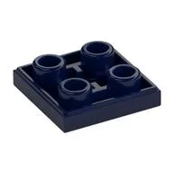 Tile Special 2 x 2 Inverted / Dark Blue