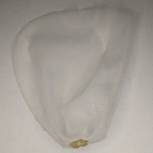 Lego Belville, Veil with Gold Flower / White