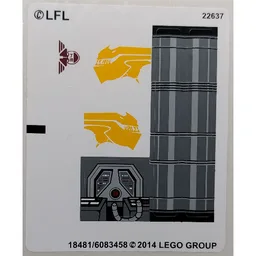 Sticker Sheet for Set 75048-1 / [No Color/Any Color]