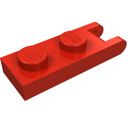 Lego Hinge Plate 1 x 2 with 2 Fingers at Outer Edges