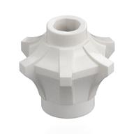 Lego Weapon Mace with Spikes / White