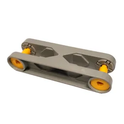 Duplo Toolo Arm 2 x 6 with Triangular Screw at Both Ends / Light Gray