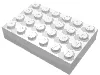 Brick 4 x 6 / White
