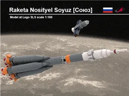 Soyuz Rocket 1:160