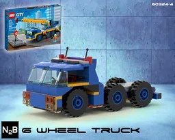 Six Wheel Truck - Alternate build 4 Lego 60324