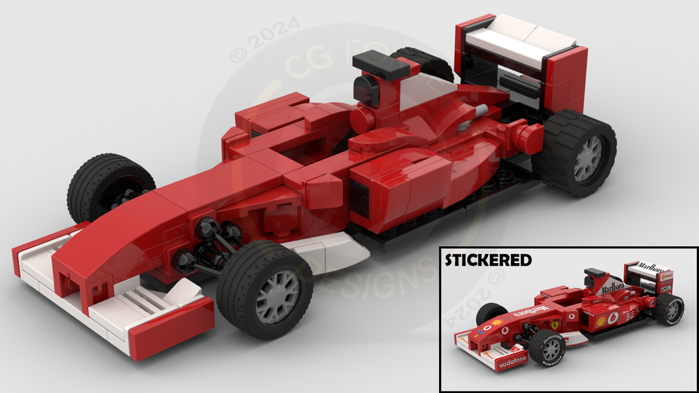 Lego F1 Ferrari F2002